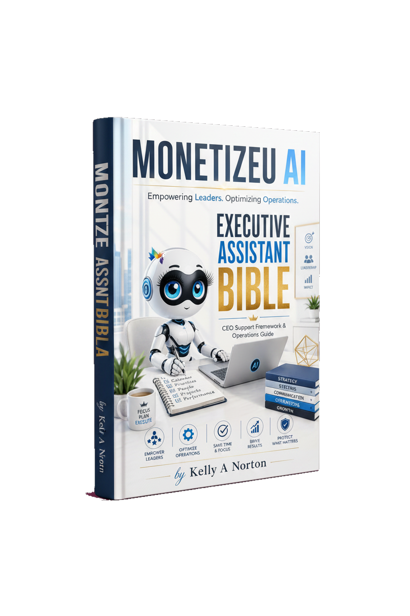 The Executive Assistant Bible — 3D book